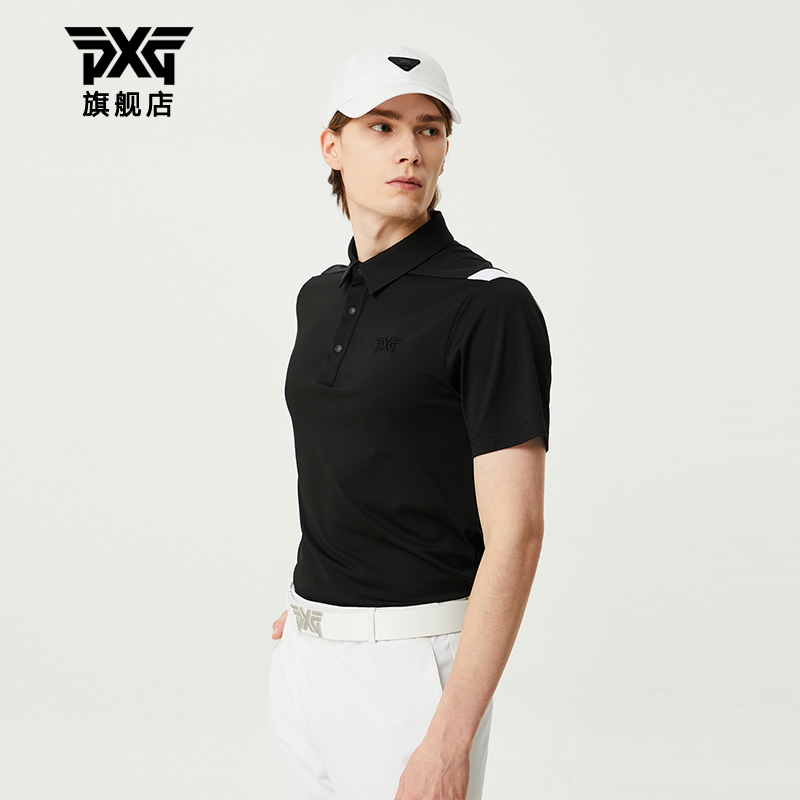 PXG高尔夫男士短袖T恤速干POLO衫运动休闲时尚golf排汗透气 新款 - 图1