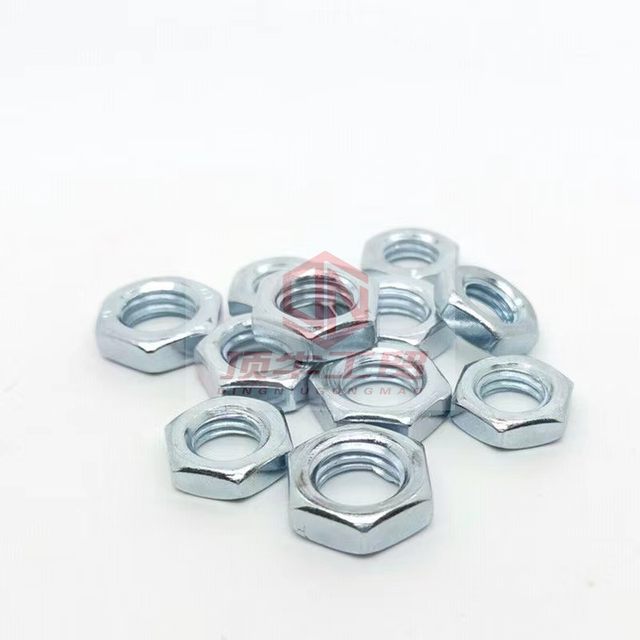 Grade 8 GB6172 galvanized hexagon thin nut