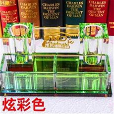 Микрофонная стойка 酒店用话筒底座话k筒架子y水晶y坐五彩多k功能水晶t话筒架麦克风