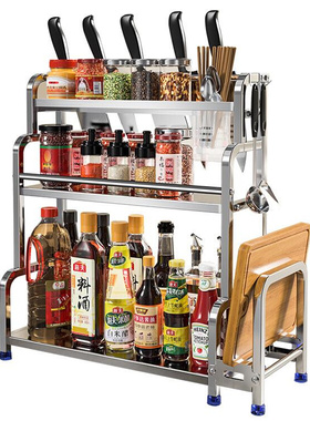 极速促厨房调f料置物架多功能刀架水槽放碗架p碗筷沥水架水池晾碗