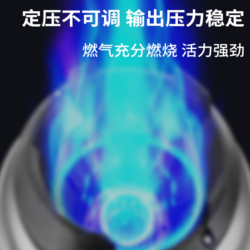 新国标商用防爆不可调液化气中压阀饭店燃气猛火灶高压阀减压伐门 - 图0