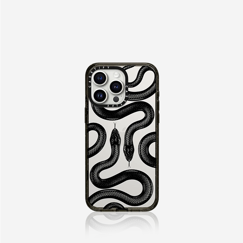 CASETiFY 黑色大王蛇 适用于华为Mate60pro/iPhone15/14/13/Plus/Pro/Max防摔手机壳 - 图0