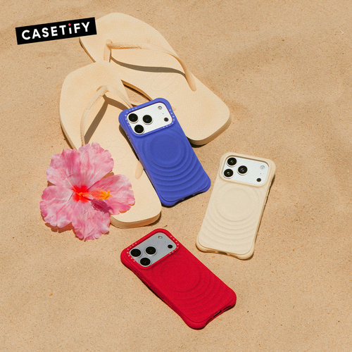 【新色发售】CASETiFY纯色波漾壳 MagSafe磁吸适用苹果iPhone17ProMax/17Pro/16ProMax/15pm/华为手机壳-图1