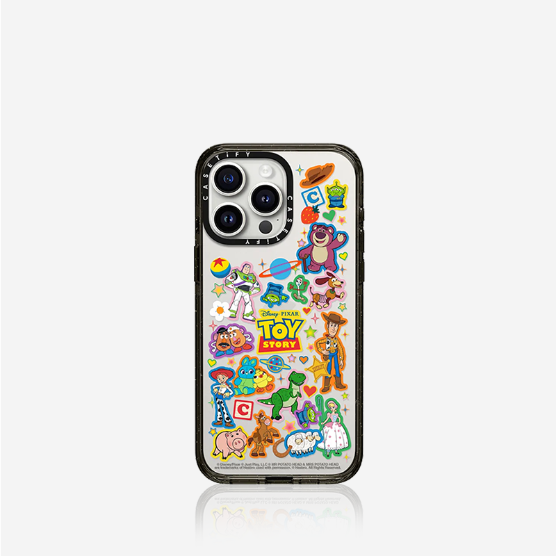 Disney and Pixar's Toy Story x CASETiFY玩具总动员联名贴纸狂热适用于iPhone15/14/13/Pro/Max防摔手机壳-图1