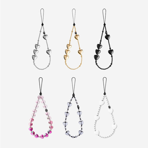 CASETiFY 爱心手机挂链 适用于iPhone全系列 硅胶手机配件挂绳手机链 - 图2