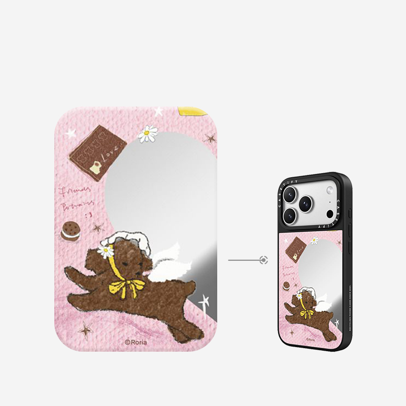 CASETiFY Roria 咖啡&饼干适用于苹果iPhone17ProMax/17Pro/Air/16ProMax/16Pro/15ProMax情侣手机壳 - 图2
