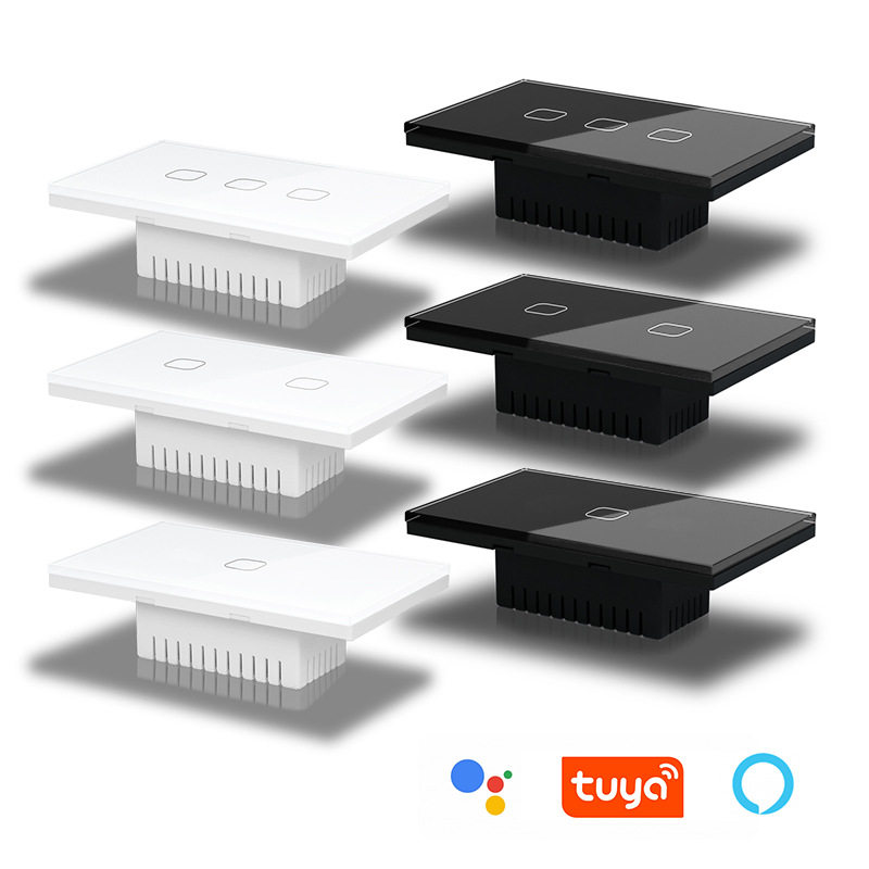 118美规澳规触摸开关涂鸦ZIGBEE智能开关零火App语音音箱控制,淘宝优惠券,粉丝福利购,淘宝优惠卷