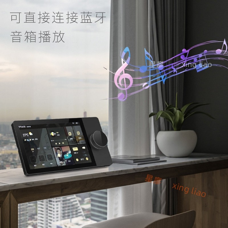 已接入米家APP涂鸦10英寸智能中控大屏小爱同学语音背景音乐联动,淘宝优惠券,粉丝福利购,淘宝优惠卷