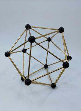 现代简约创意铁艺星系摆件家居软装饰品金属工艺品桌面书房摆件