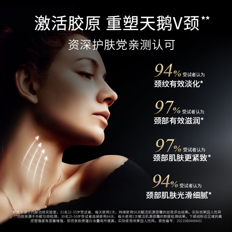 【专享】美国瑞斐时黑天鹅颈纹颈霜 瑞斐时护肤颈霜