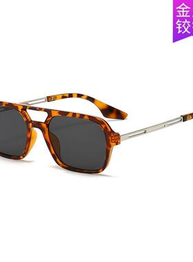 男生墨镜男款2026新款新款双梁飞行员太阳眼镜女网红墨镜时尚穿搭