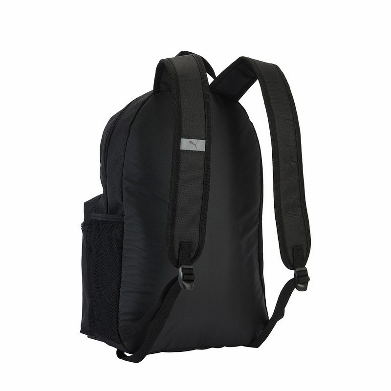 PUMA彪马背包秋季男女同款休闲运动学生书包黑色双肩包079943-49,淘宝优惠券,粉丝福利购,淘宝优惠卷