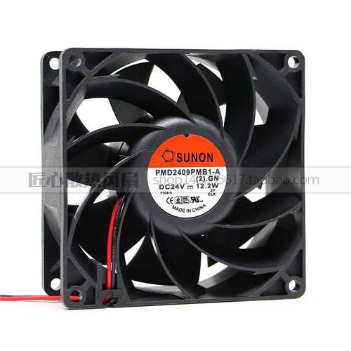 PMD2409PMB1-A (2).GN原装SUNON建准 9238 24V 大风量 变频器专用 - 图3