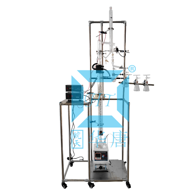 实验室精馏塔设备玻璃精馏装置小型减压蒸馏器电加热精馏柱10L - 图3