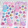 Wonderful and cute three-dimensional crystal candy stickers