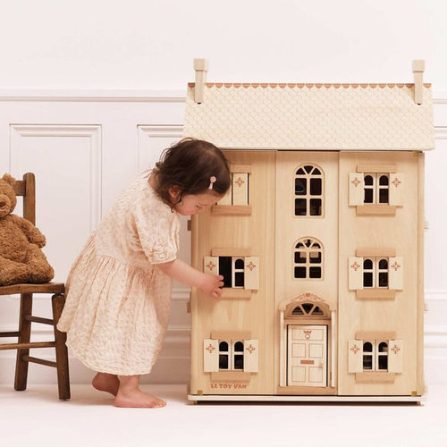 英国le toy van过家家玩具甜心小屋娃娃屋新款三层儿童木质别墅 - 图2