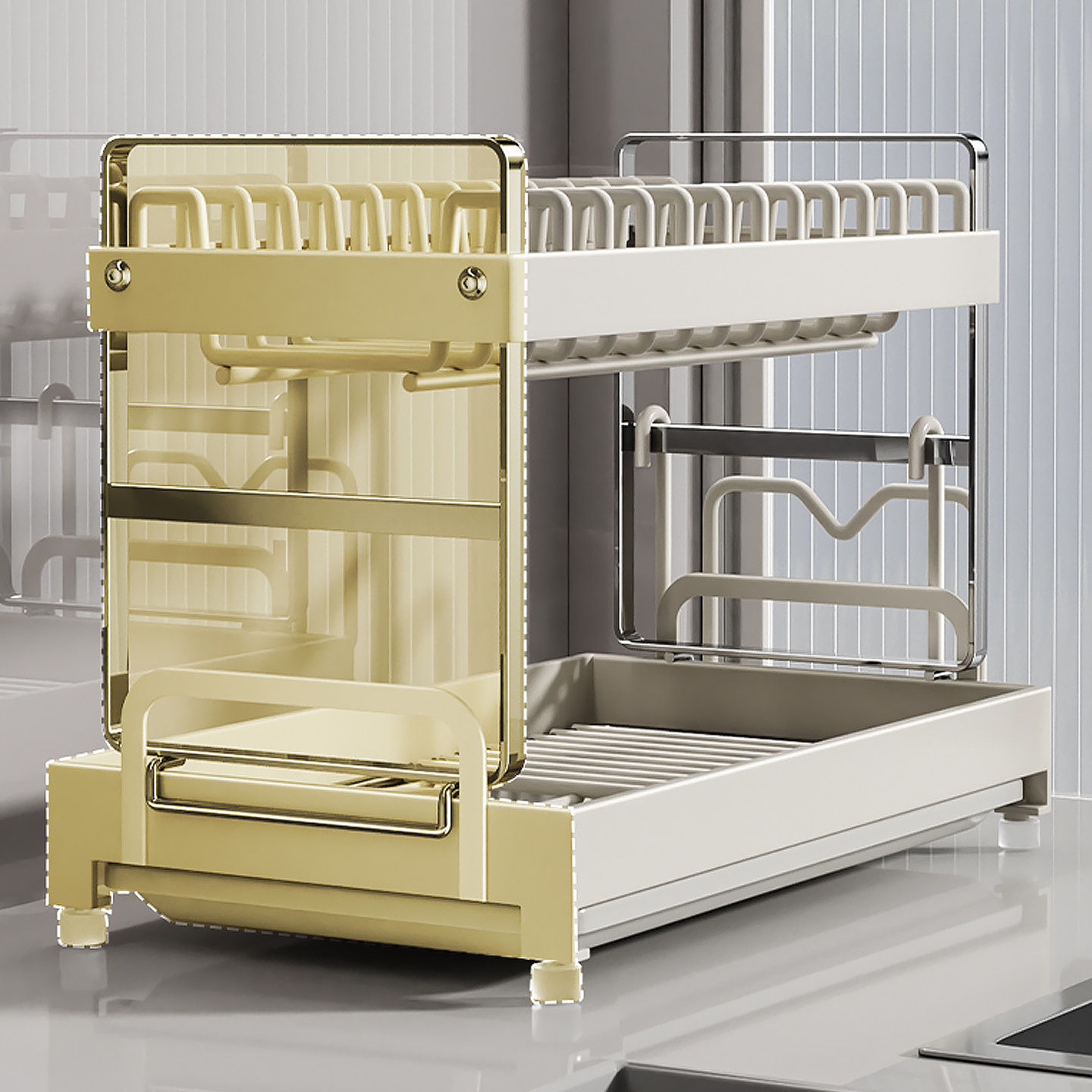 碗碟收纳架厨房多功能置物架家用沥水篮碗架碗盘沥水架碗筷收纳盒,淘宝优惠券,粉丝福利购,淘宝优惠卷
