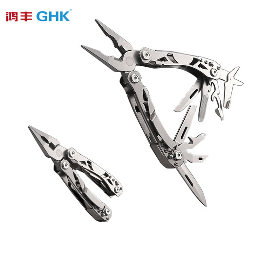Многофункциональные складные плоскогубцы Hongfeng, портативная комбинация для использования на открытом воздухе