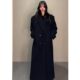 2025 new black down lining coat