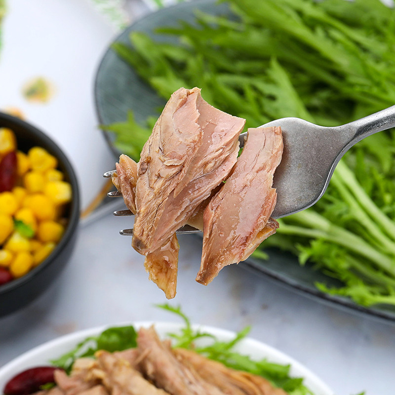 水浸金枪鱼罐头即食鱼肉罐头油浸鱼肉熟食开盖吞拿鱼寿司沙拉材料,淘宝优惠券,粉丝福利购,淘宝优惠卷