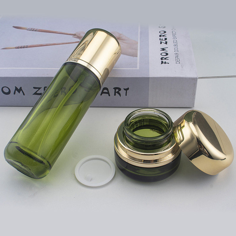 玻璃瓶化妆品120ml爽肤水乳液精华 套装瓶30g海迷膏霜瓶100ML现货,淘宝优惠券,粉丝福利购,淘宝优惠卷