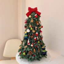 Import Nobespine Christmas Tree Living true Spine branches The Dutch North American Mini Decorations Christmas Christmas Pendulum