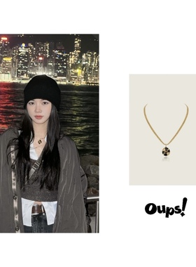 oups新品多层扭片式黄虎眼项链