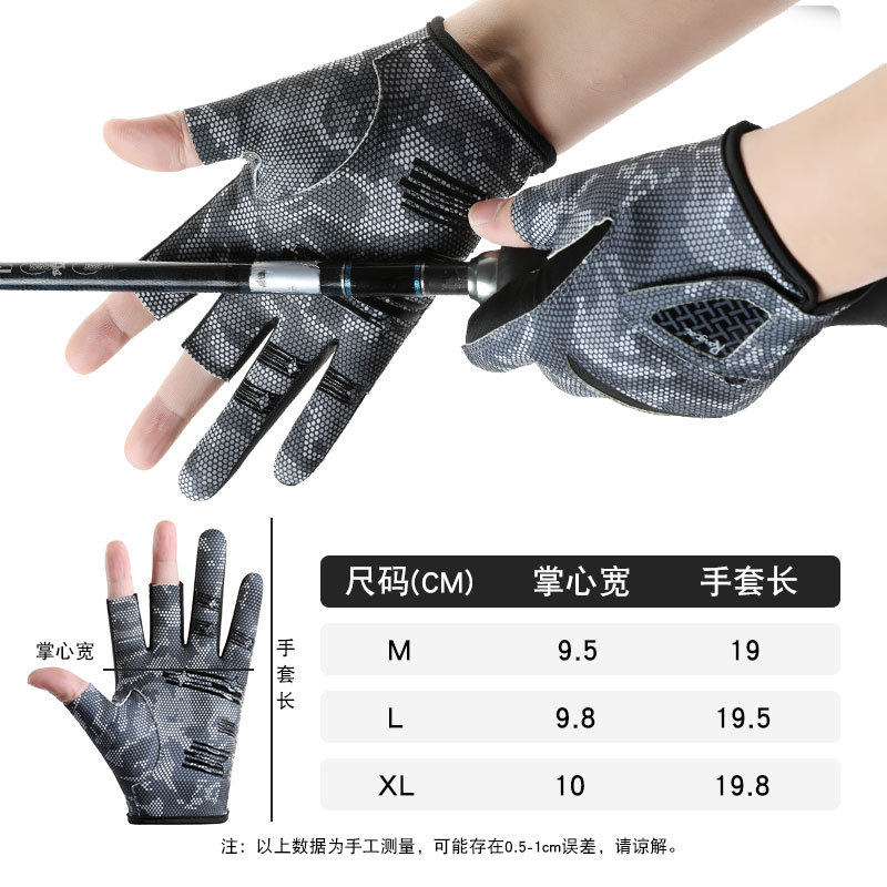 钓鱼手套专用露三指新款防刺防水垂钓路亚不沾饵防滑耐磨户外防晒,淘宝优惠券,粉丝福利购,淘宝优惠卷