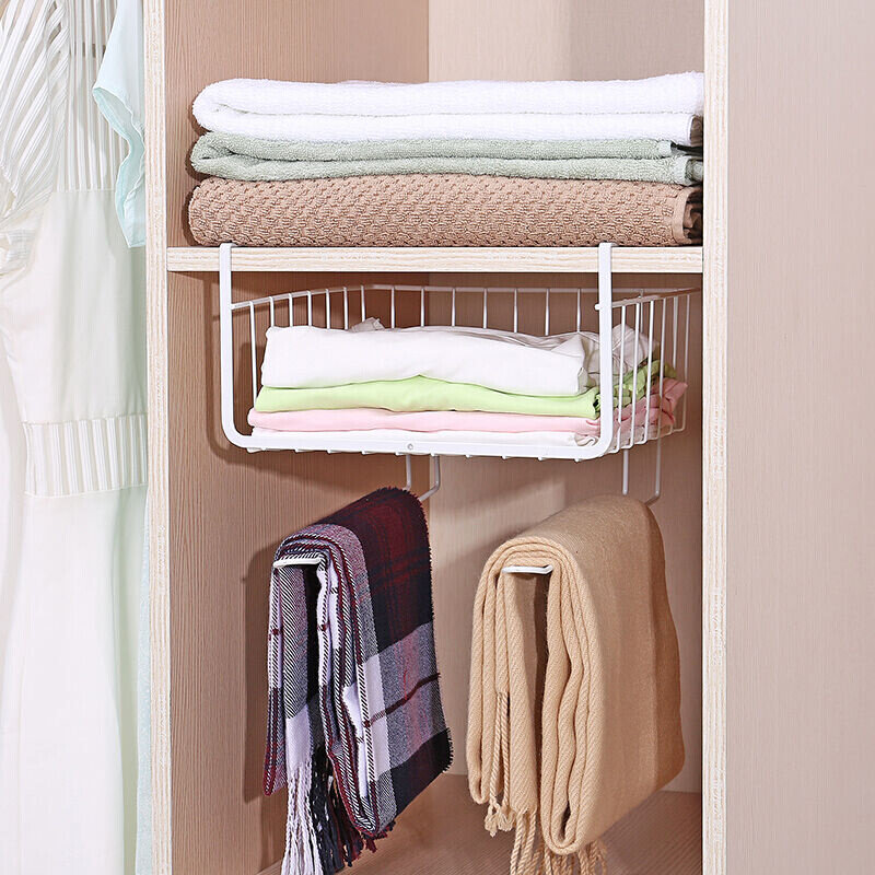 极速Kitchen Cabinet lower shelf compartment hanging basket s - 图3