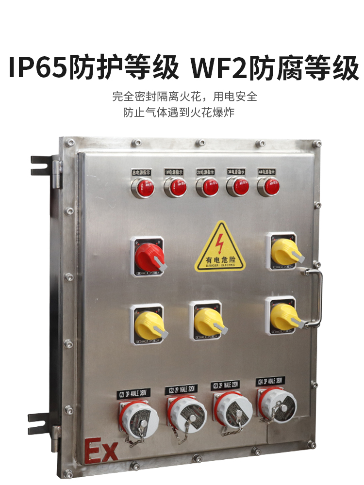 304不锈钢防爆照明动力配电箱开关仪表检修箱空调变频水泵控制柜