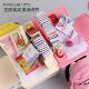 2026 Hot Mini School Bag Children’s Play House Girl School Supplies Simulation 7-Year-Old Schoolmaster Table and Chair Toy 3