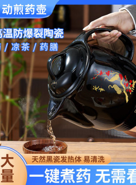 插电中药壶全自动陶瓷熬药罐养生壶家用大容量砂锅煮中医壶煎药壶