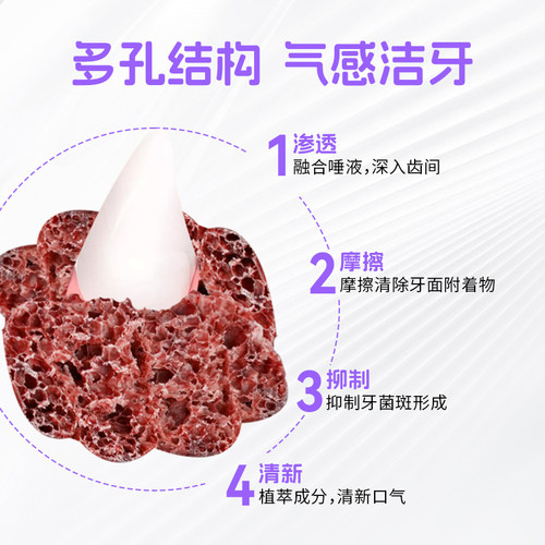 小胖爪齿博士酶力洁齿棒宠物狗零食磨牙棒小型犬幼犬零食清新口气 - 图3