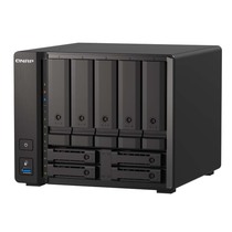 QNAP WiUnicom TS-h973AX-8G quad core 9-bay hybrid NAS supports high-speed U 2 NVMe SSD with 10Gb