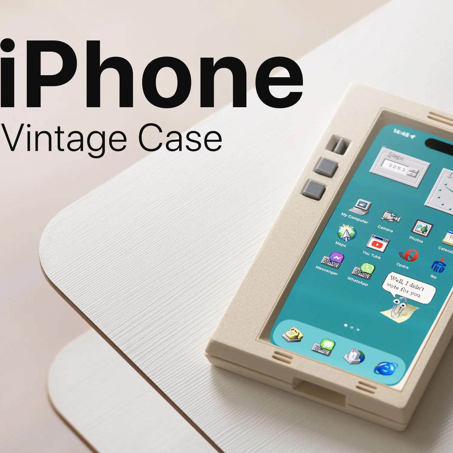 iPhone 复古保护手机壳  ASTERISM星群制造,淘宝优惠券,粉丝福利购,淘宝优惠卷