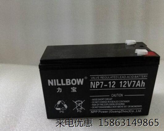 NILLBOW 力宝蓄电池NP65-12 机房应急照明12V65AH通讯UPS备用消防 - 图1