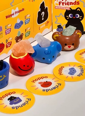 遇见水晶盲盒可爱卡通水晶摆件桌面装饰多巴胺创意礼物送朋友闺蜜