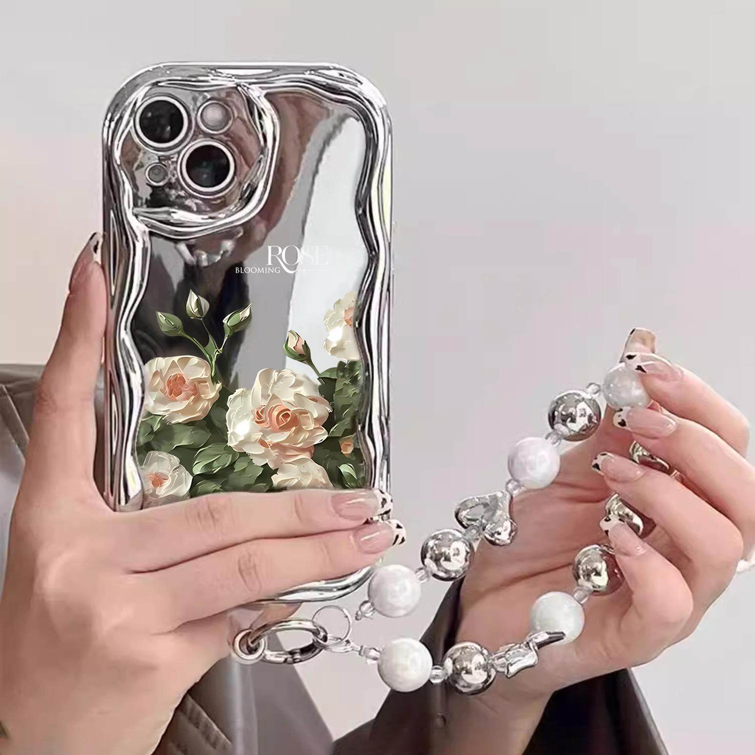 油画玫瑰适用华为mate80Promax/70/60/50/40e手机壳pura80/p60女新款电镀银nova14/13/12/10se畅享保护套畅玩,淘宝优惠券,粉丝福利购,淘宝优惠卷