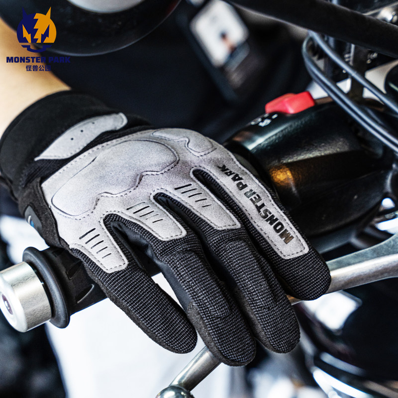 Monster Park Motorcycle Breathable Touch Screen Knight Gloves