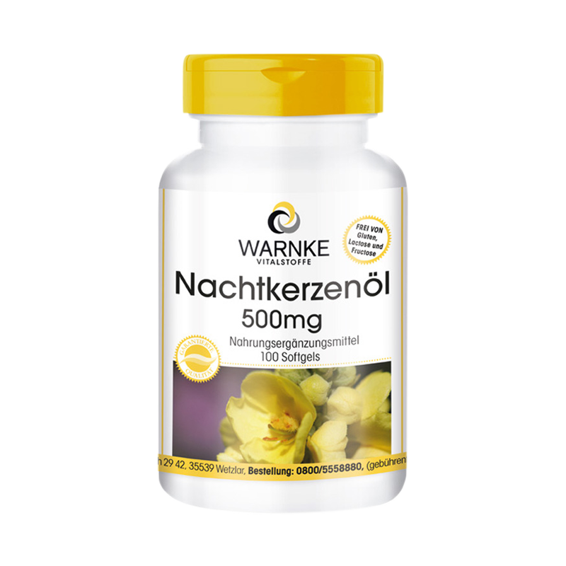 德国warnke月见草油500mg*软胶囊 warnkevitalstoffeYKL海外月见草油