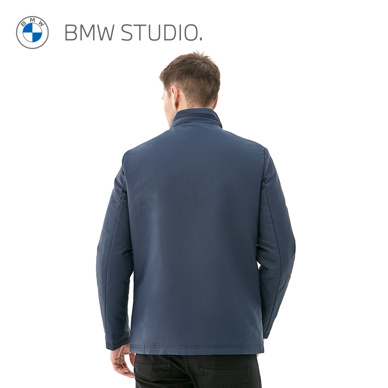 BMW Studio宝马男装秋冬季夹克商务休闲时尚梭织立领夹克外套男