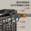 Chopstick storage box, chopstick barrel, stainless steel chopstick cage, kitchen tableware, chopstick rack, bucket, quick spoon, drain basket