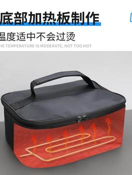 ຜະລິດຕະພັນໃຫມ່ 12V car insulation bag ice bag picnic bag lunch bag constant temperature car heating bag aluminium foil insulation