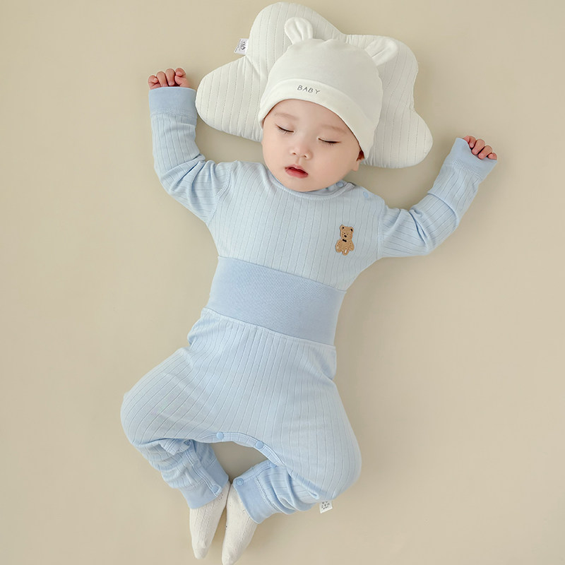 婴儿衣服春秋纯棉a类无骨打底衫婴幼儿秋衣秋裤男女宝宝分体套装,淘宝优惠券,粉丝福利购,淘宝优惠卷