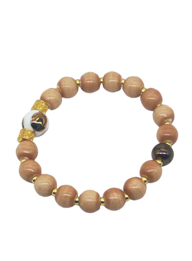 敦煌莫高窟景德镇陶瓷手串手链瓷珠子原文创轻奢陶瓷饰品男女款