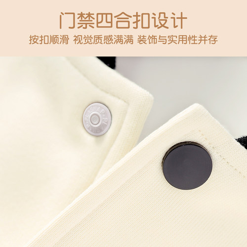 史努比女童外套春秋款2026新款儿童棒球服洋气女孩中大童春装上衣 - 图2
