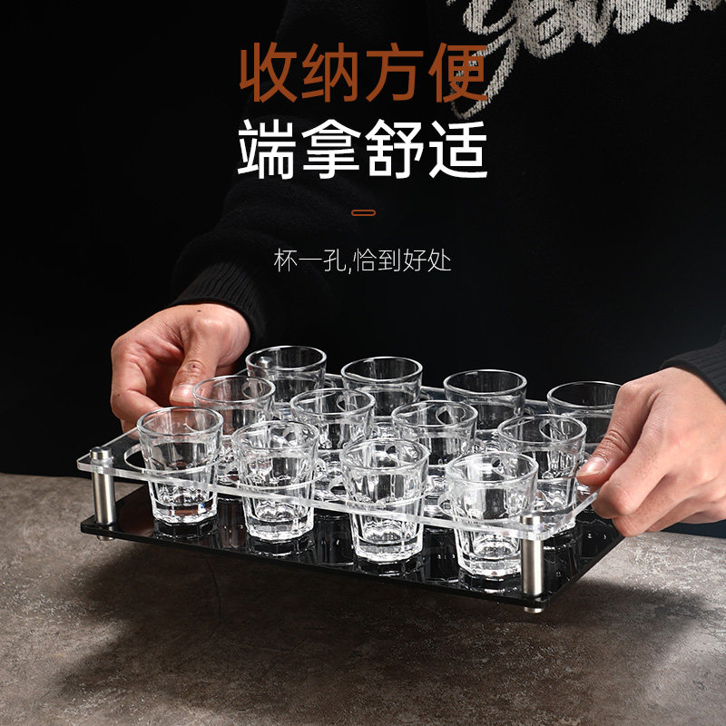 白酒杯套装家用轻奢50毫升一两特色钻石小酒杯一口杯1两水晶玻璃,淘宝优惠券,粉丝福利购,淘宝优惠卷