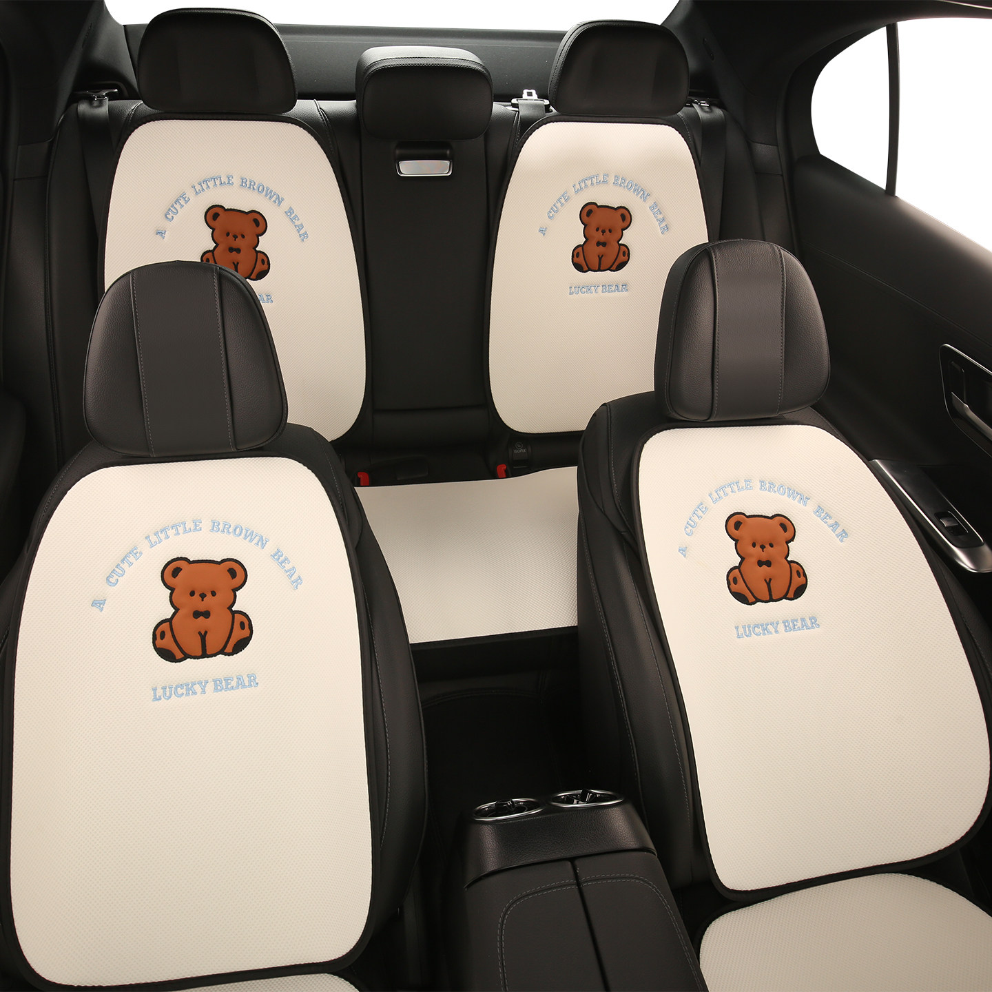 汽车坐垫四季通用可爱卡通座垫冬季透气座椅套高级感女士座套车载,淘宝优惠券,粉丝福利购,淘宝优惠卷