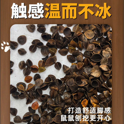 仓鼠垫料荞麦砂金丝熊夏天专用可洗无除低尘臭尿沙颗粒芦丁鸡用品 - 图3