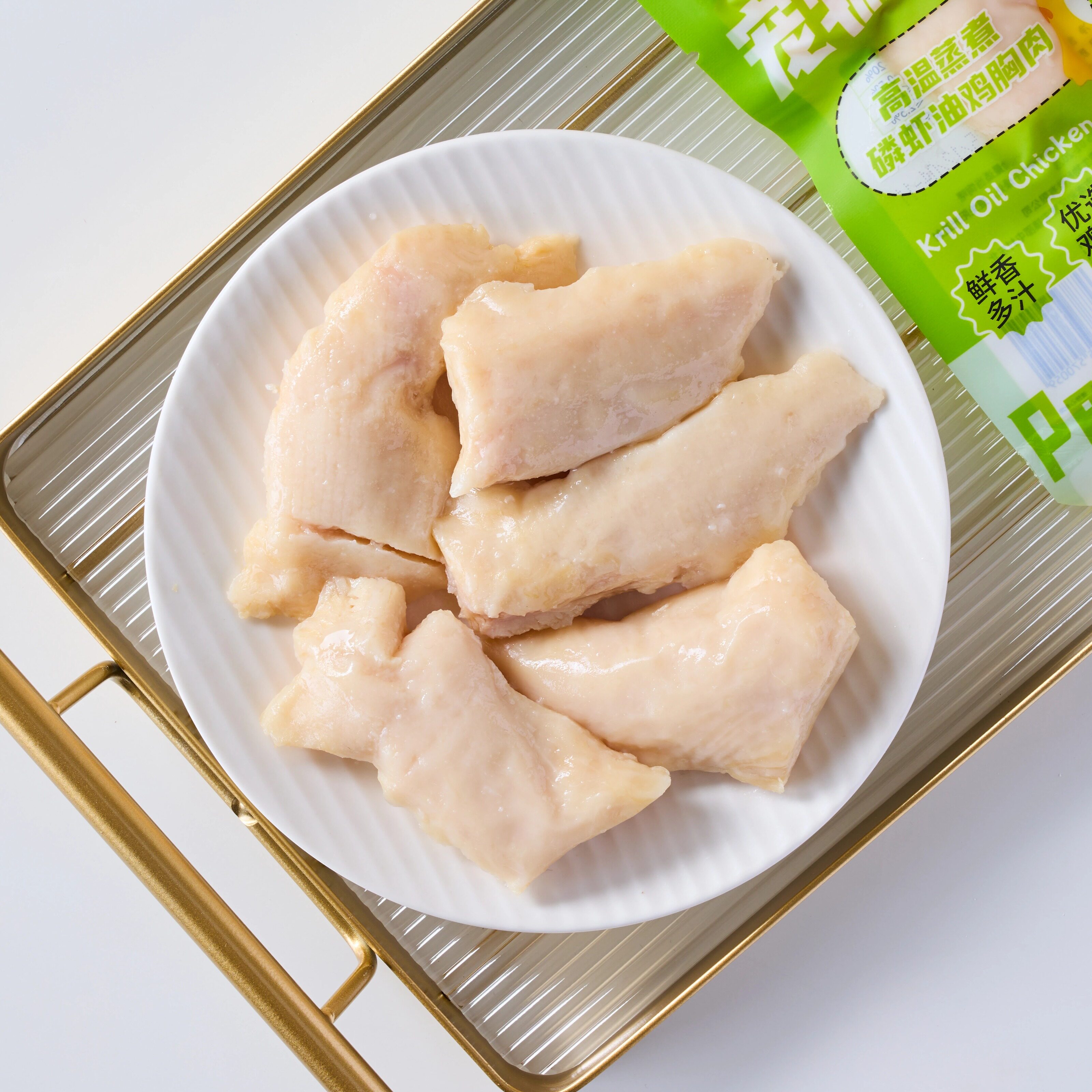 宠物磷虾油蒸煮鸡胸肉猫咪专用新鲜湿粮包全阶段营养健康宠物零食,淘宝优惠券,粉丝福利购,淘宝优惠卷